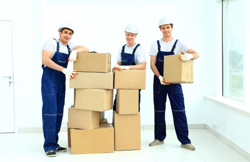 Boxes and packing materials prepared by local Stokenewington movers