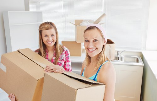 Organized secure storage unit for household belongings