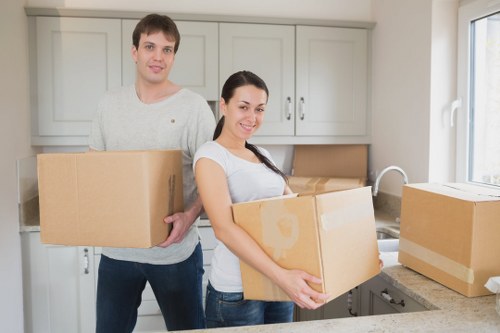 Business relocation setup for office removals in Stokenewington